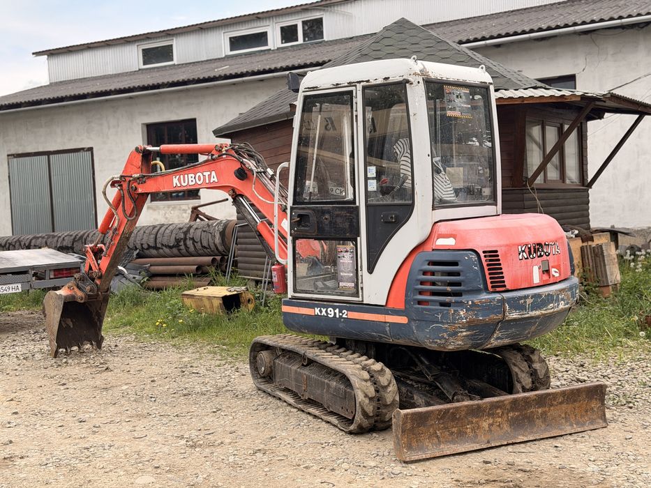 Міні екскаватор Kubota kx 91-2