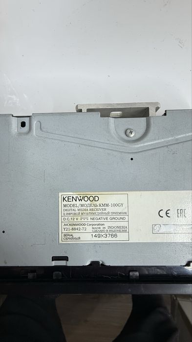 Автомагнитафон kenwood kmm-100GY