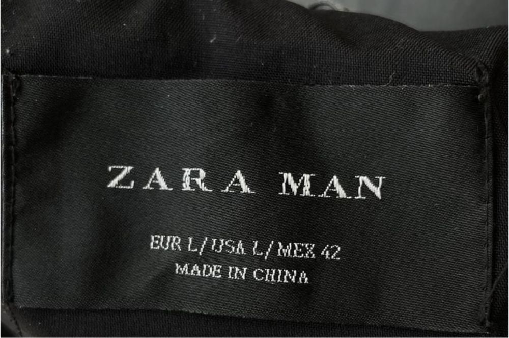 Бомбер zara man