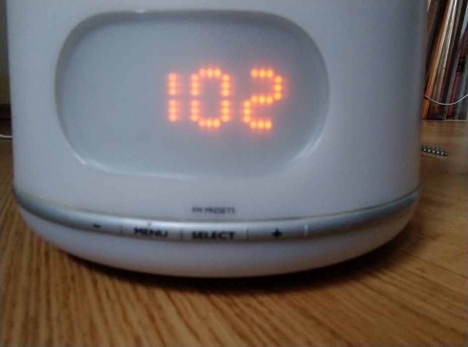 Lampka radio budzik Philips
