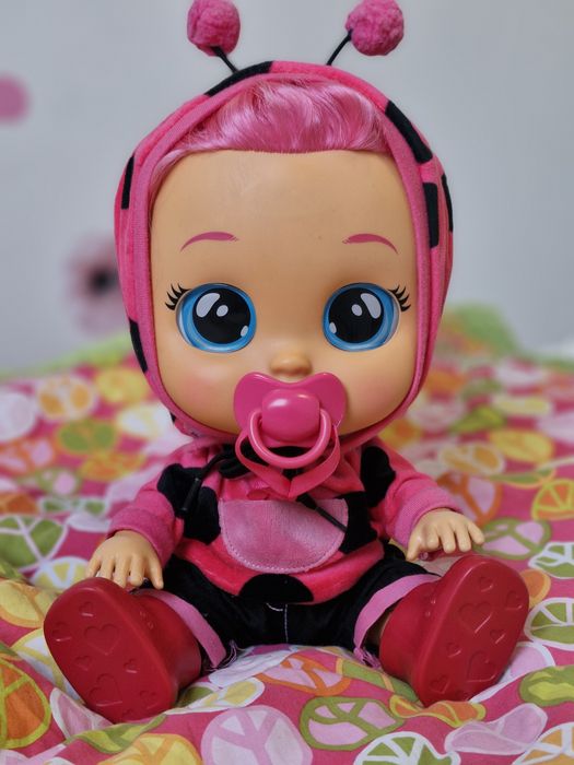 Cry babies interaktywna lalka płacząca,  prawdziwe  łzy