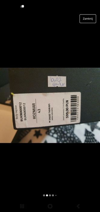 Buty do garnituru z naturalnej skóry