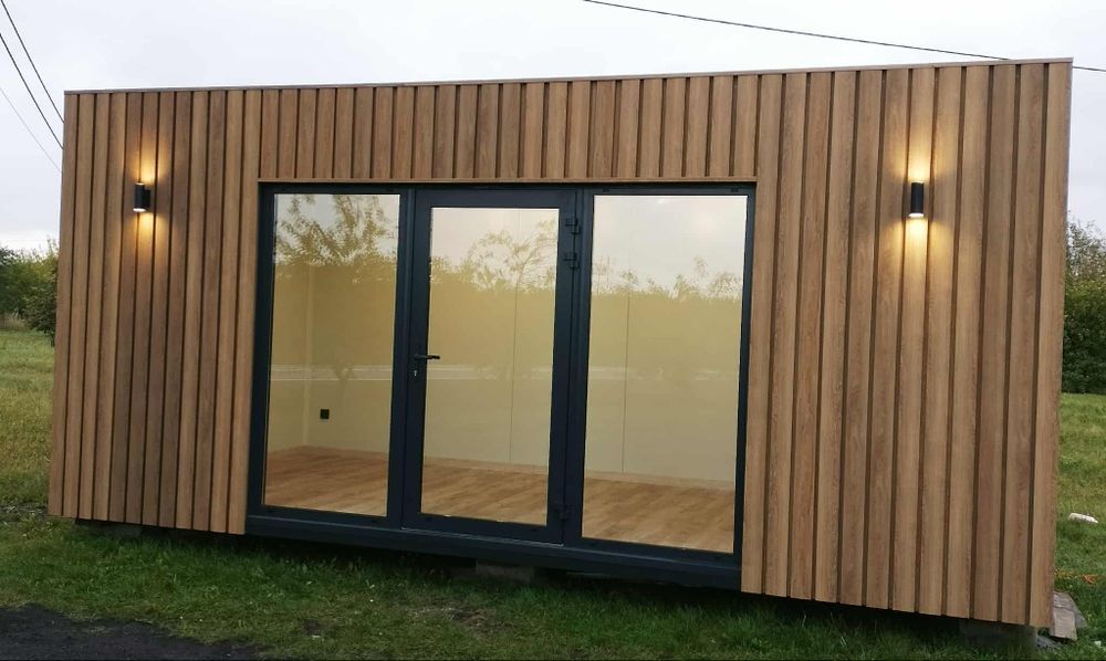 Pawilon handlowy biurowy WC 6x3 domek kontener