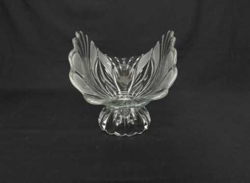 Elegante Centro  de mesa italiano Cristal,  Arte Deco, anos 50