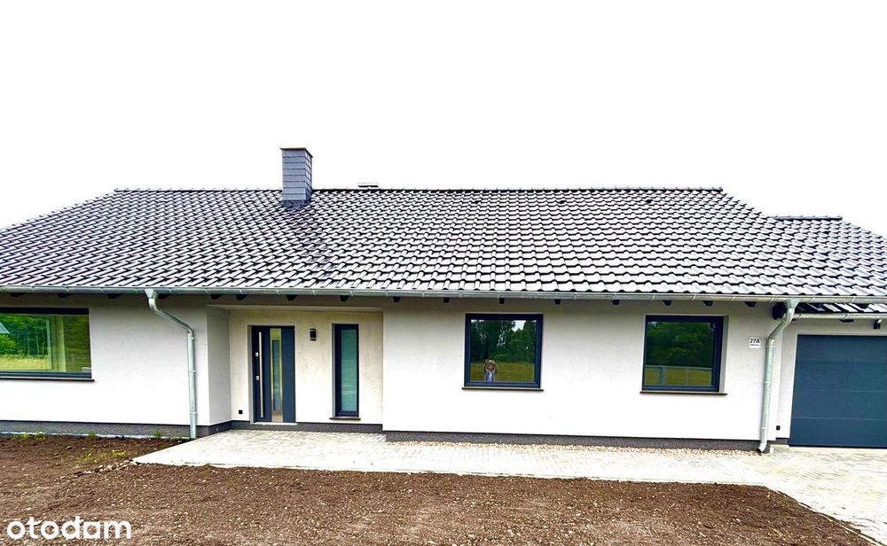 Dom wolnostojący z garażem i ogrodem, 4 pokoje