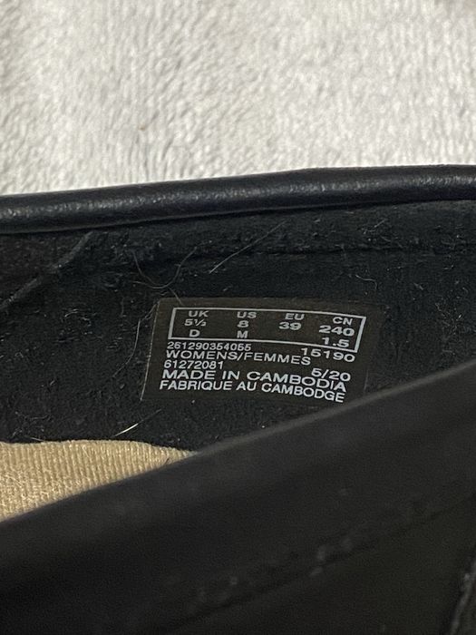 Жіночі чорні лофери Clarks | 39 розмір