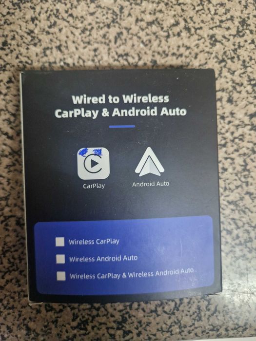 Adaptador EKIY CarPlay Wired to Wireless