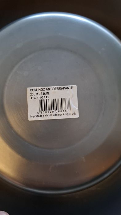 Bebedouro animais inox