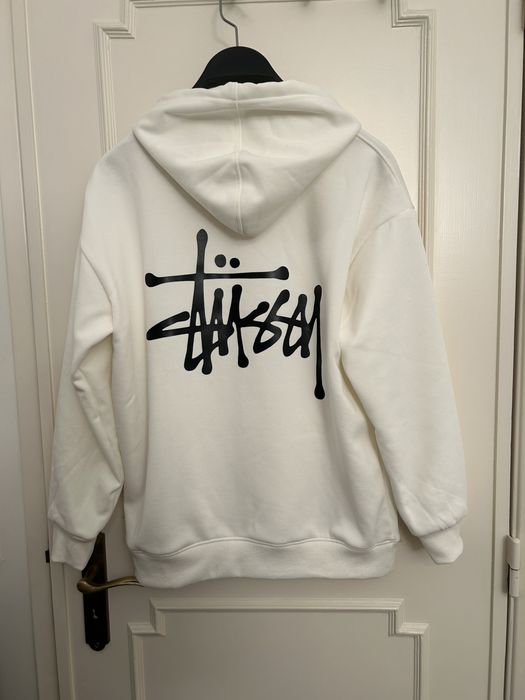 Hoodie Branco Stussy L