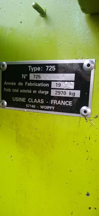 Enfardadeira Claas Rollant 250 Roto Cut