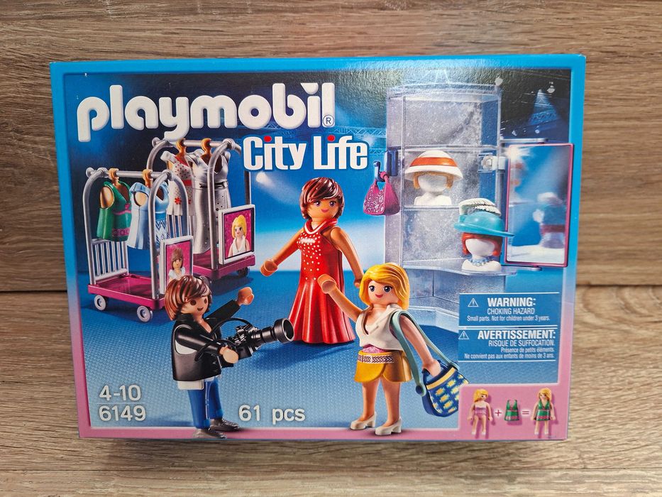 Nowy zestaw klocki Playmobil City Life Pokaz mody ,61 elementów