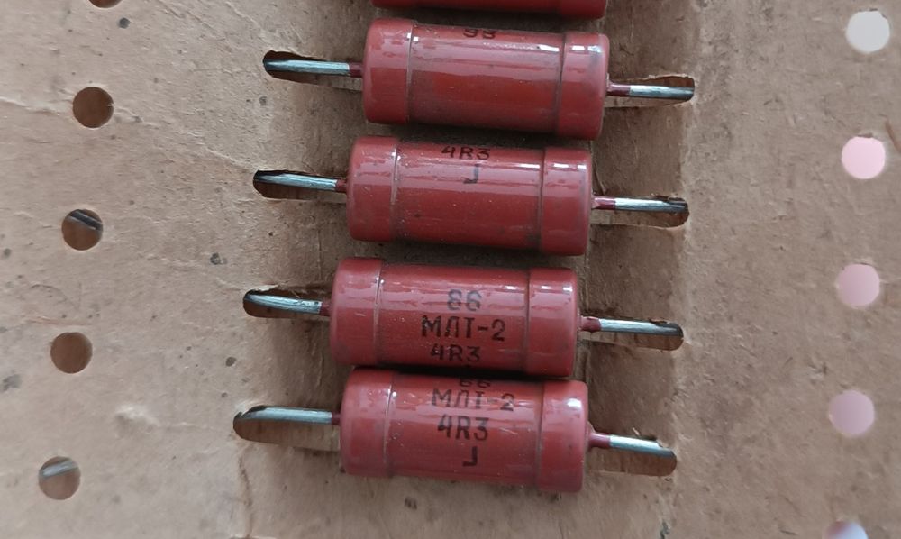 Rezystory 86 MŁT-2, 15 szt