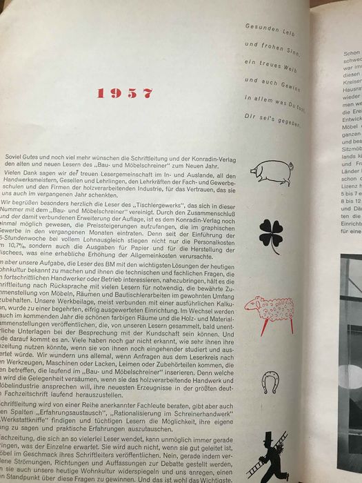 Der deutsche Möbel- und Bau-Schreiner: das Tischlergewerk 1|57