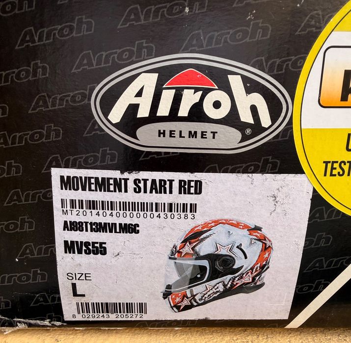 Capacete mota Airoh