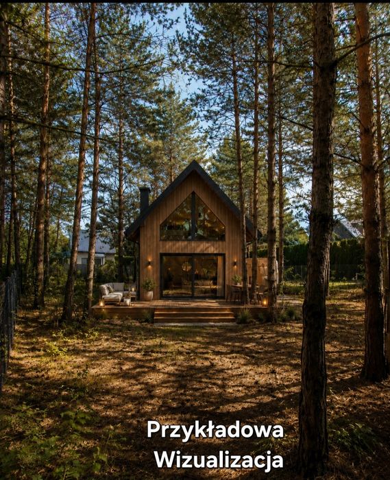 Działka Jezioro Zagłębocze, OKAZJA, Lejno, okolice Lasu, Piękna, PRĄD, WODA, Ogrodzona - Warunki Zabudowy - Widok 4