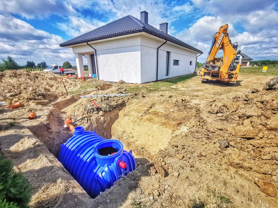 Przydomowa oczyszczalnia ścieków SOFT SBR  4  6  8  _  Sprzedaż  _  Montaż _
