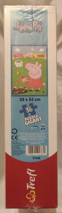 Puzzle gigant 36 el. Peppa Pig 91768 - NOWA - przesyłka OLX