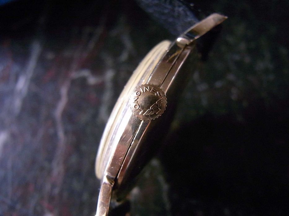 Rarytas ! LONGINES 14k + diamenty ! Unisex 33,00mm !TOP !