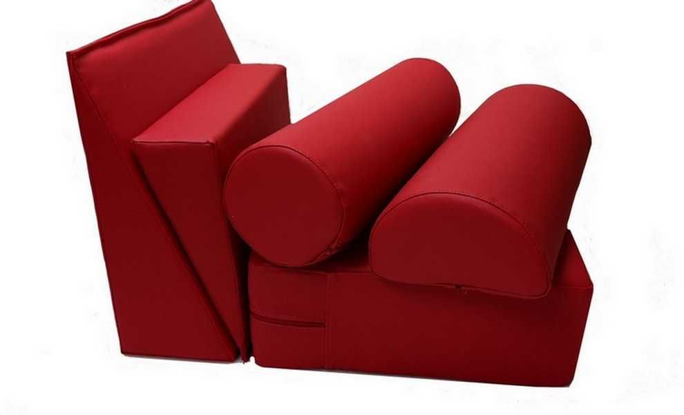 ZESTAW REHABILITACYJNY kliny wałek półwałek kostka