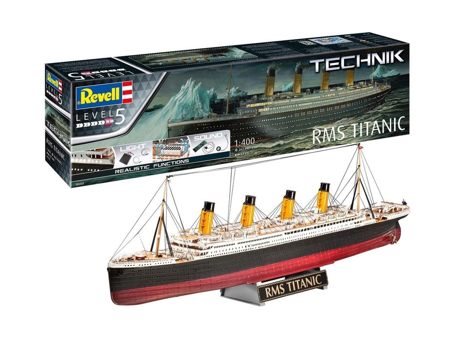 Model do sklejania statku Titanic
