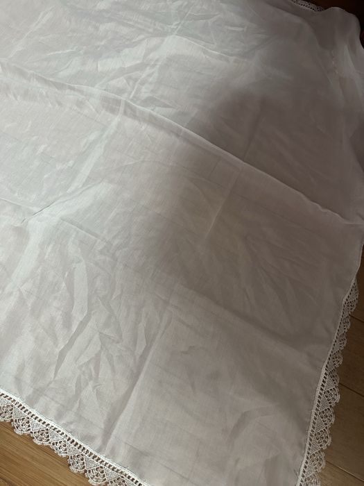 Biala chusta chustka apaszka