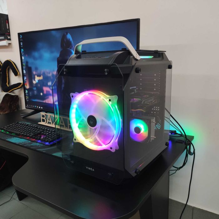 Компютер Новый Ryzen 5 5500, 16GB DDR4, GTX 1660 Ti 6GB, SSD 500GB
