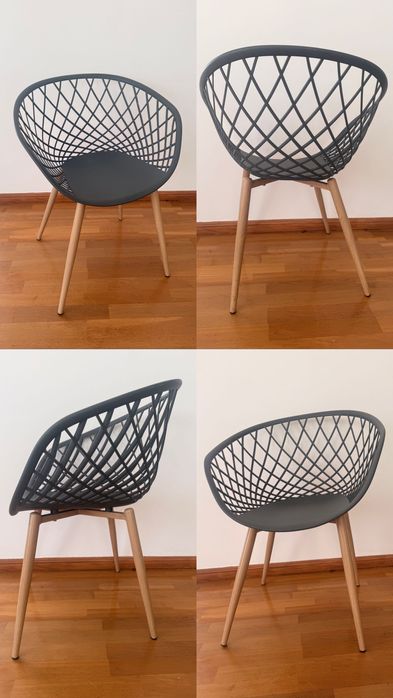 Jogo de 2 cadeiras jardim/sala de jantar