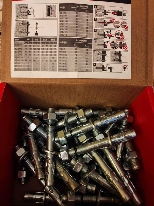 Kotwa HSV M12x100 Hilti