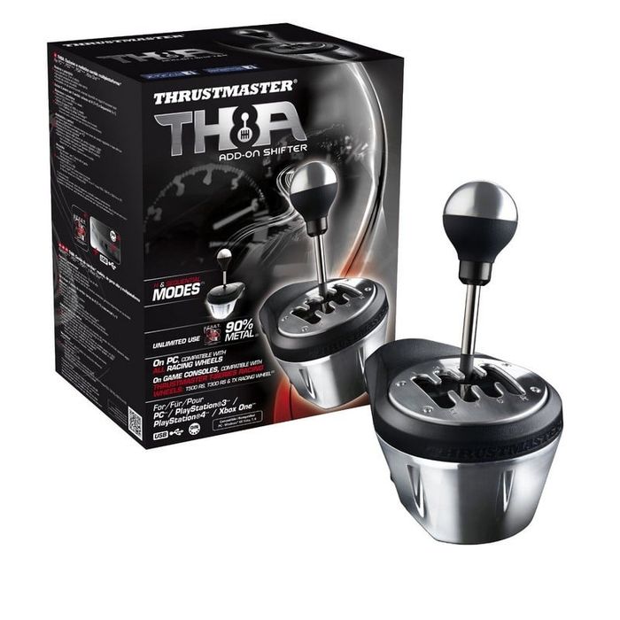 Thrustmaster T500RS + TH8A Shifter – Conjunto Completo
