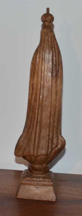 Nossa Senhora de Fátima, estatueta em madeira