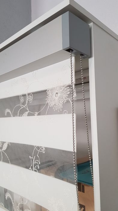 Roletka dzień noc ze wzorem