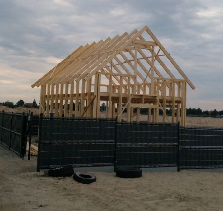 Konstrukcja Budynek gospodarczy do 35m2 domek letniskowy do 70m2