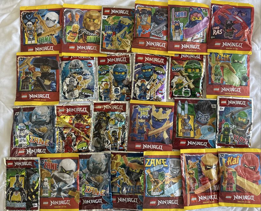 Lego ninjago, star wars, minecraft