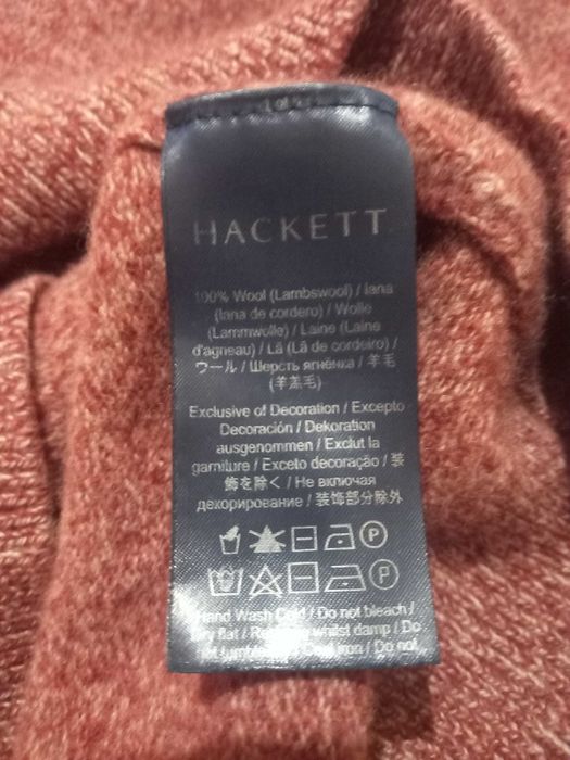Джемпер,светр 100% шерсть Hackett