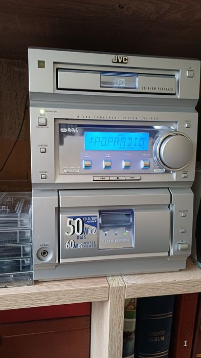 Jvc  wieża używana sprawna