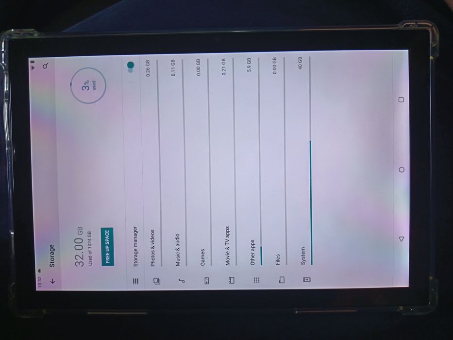 Tablet 10 polegadas 1TB de memoria