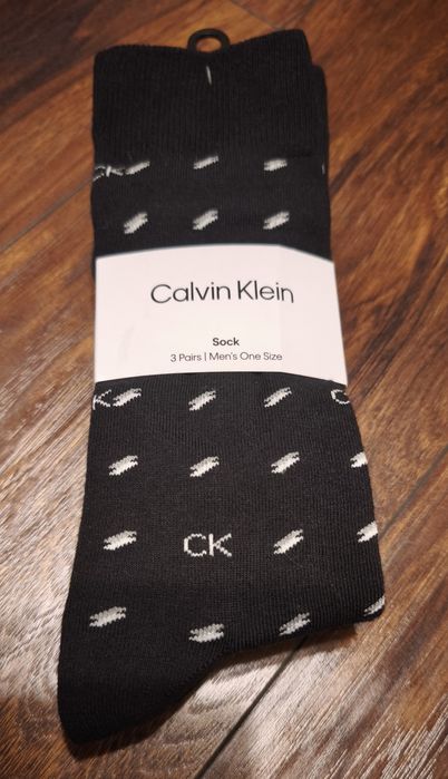 Calvin Klein skarpetki męskie komplet 3 par