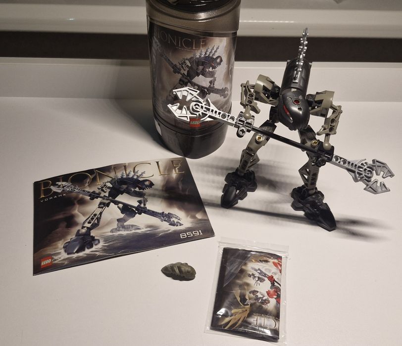 LEGO Bionicle Rahkshi Vorahk (8591) випуску 2003 року