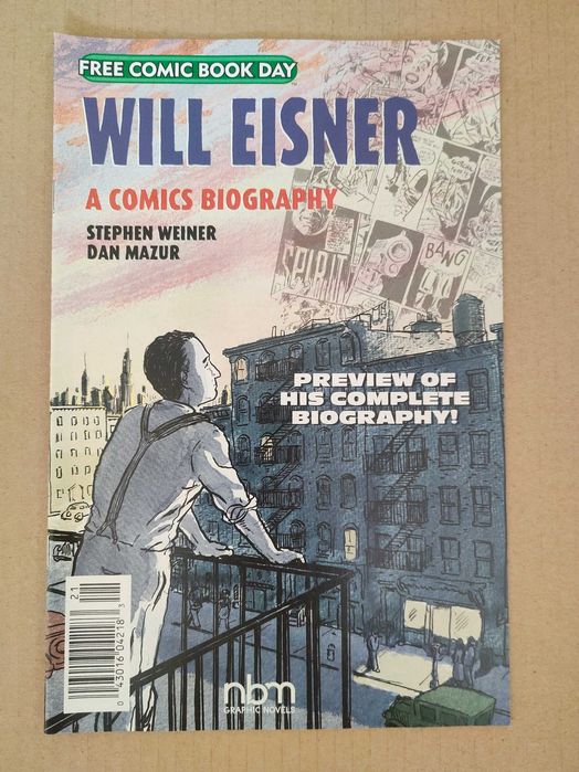 Will Eisner - A comics biography - Free Comic Book Day