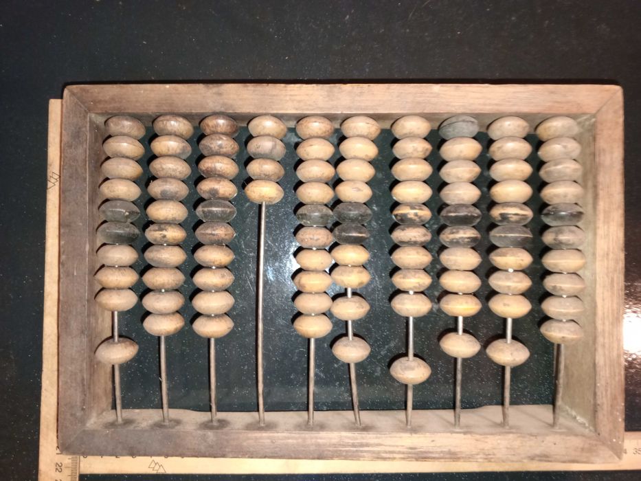 Винтажные Рахівниця дерев'яна счеты щети