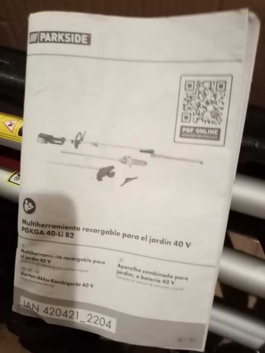 motoserra nova,marca IKRA e Multiferramenta 4 em 1 ,marca PARKSIDE