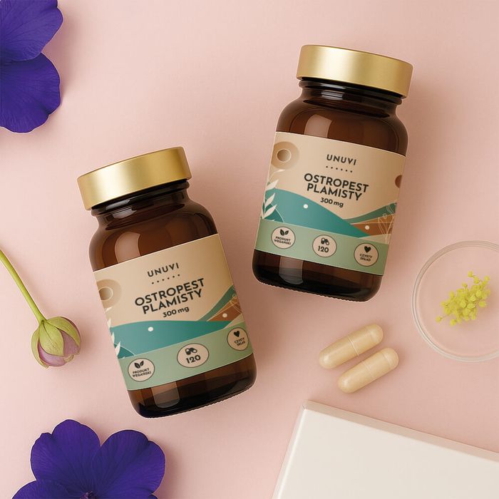 UNUVI - Ostropest Plamisty - Sylimaryna 300 mg | 120 kaps wege