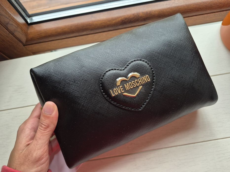 Kosmetyczka Damska Love Moschino Czarna