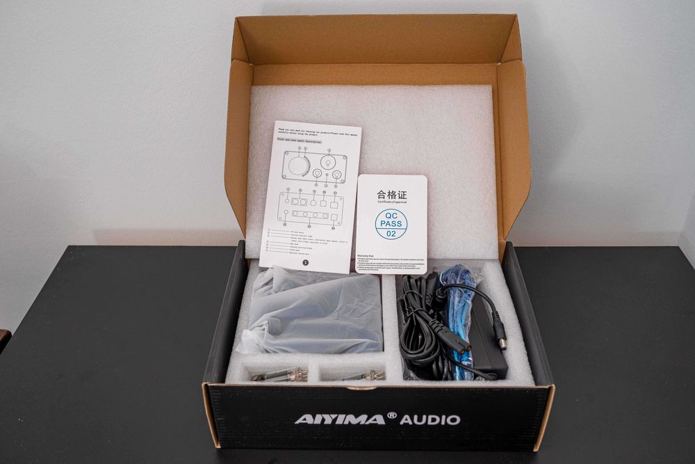 Amplificador HI-FI Aiyima T9 a valvulas