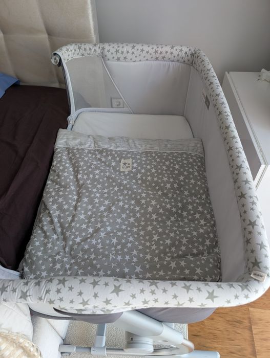 Next to me - Jané By my side + colchão ECUS Kid Care Mini