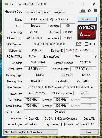 AMD A8- 7600K Radeon R7,10 Compute Cores 4G+6G SSD 160  8гб