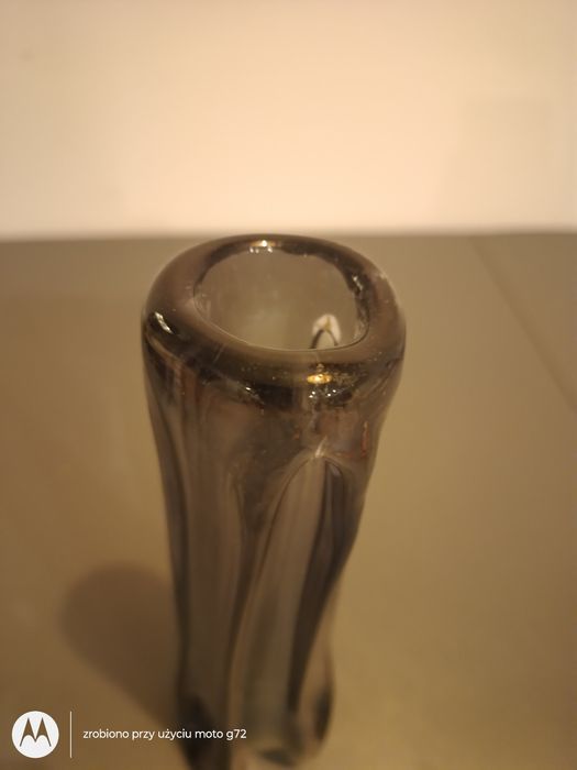 Wazon "Glut" z huty szkła "Ząbkowice"