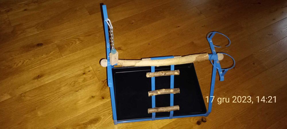 Stojak plac zabaw dla papug