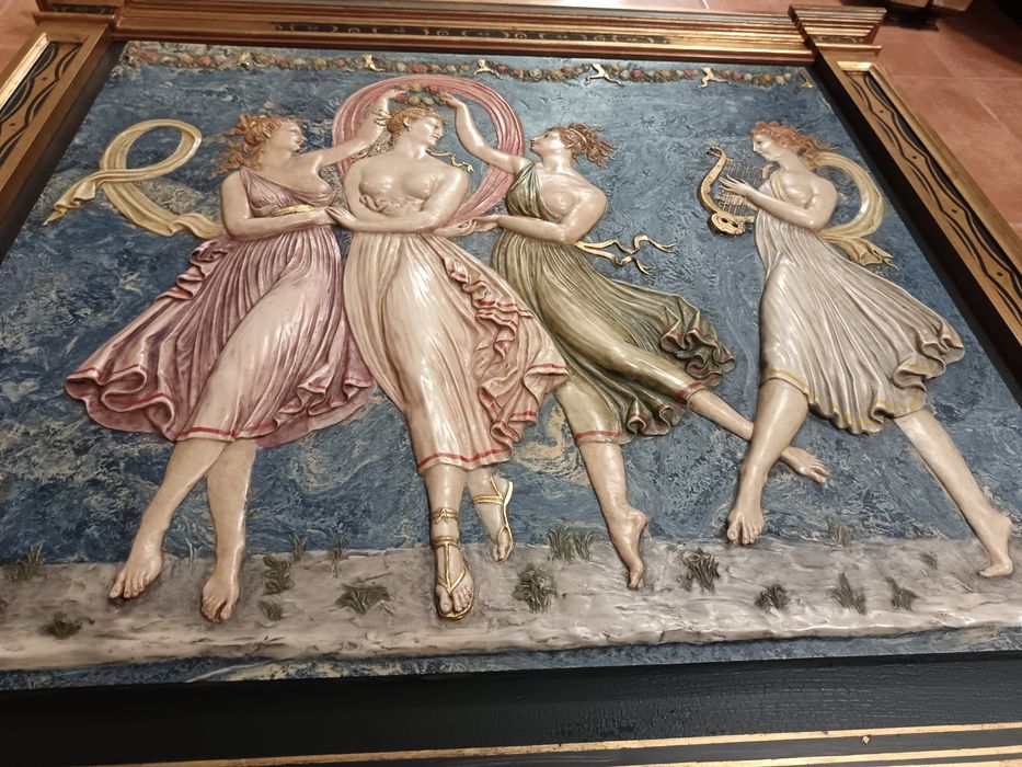 Quadro em relevo