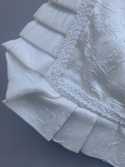 Poszewka ozdobna na poduszkę z marszczeniem